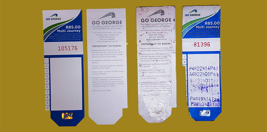 Real and fake tickets