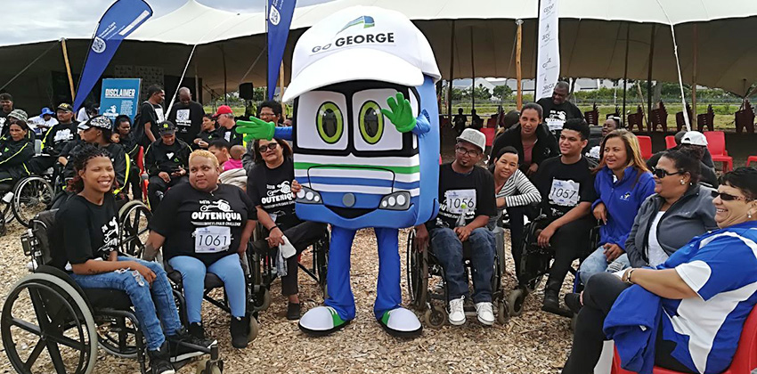 Georgie entertains Capetonians at OCC