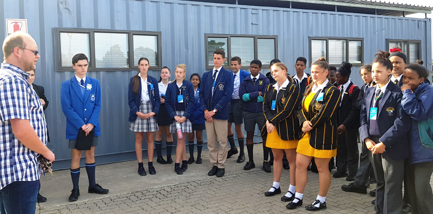 Junior Council with James Robb